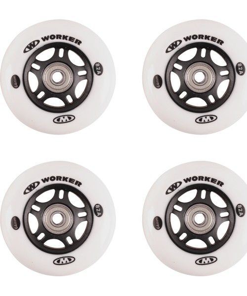 4 tk komplekt – 64 mm rattad ja ABEC-5 carbon laagrid