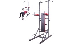 Multi-Purpose Dip Station inSPORTline Power Tower X150