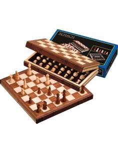 Reisimale komplekt Philos Wood, magnetiline, 30x15,5 cm
