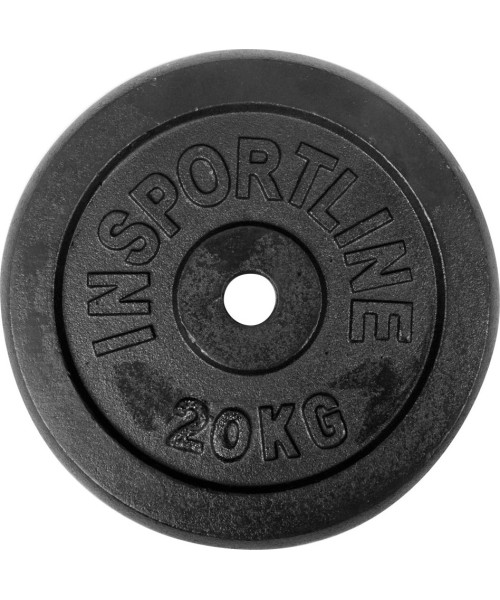 Terasest raskusketas kangile inSPORTline 30 mm 20 kg