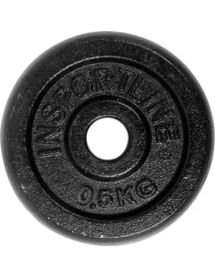 Terasest raskusketas inSPORTline Blacksteel 0,5 kg