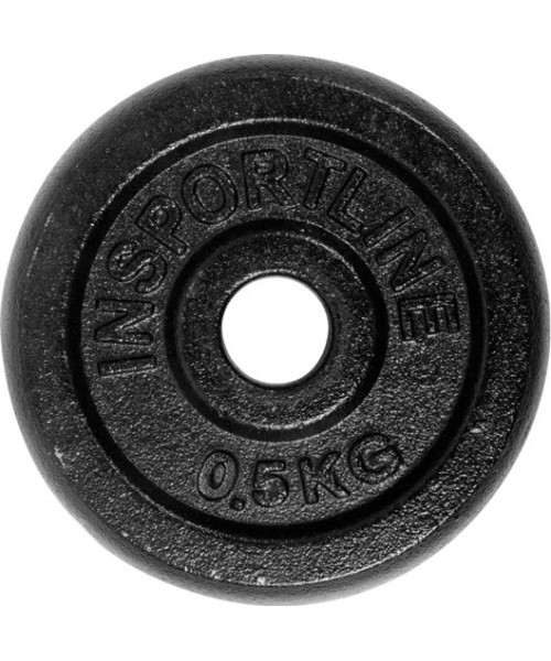 Terasest inSPORTline kettad inSPORTline: Plieninis svoris grifui 30mm inSPORTline 0,5kg