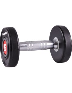 inSPORTline PRO 12kg rubberised dumbbell