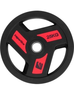 Rubber-Coated Olympic Weight Plate inSPORTline Herk OL 25 kg