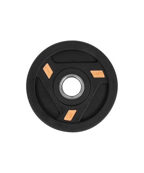 Terasest kettad inSPORTline: Guma padengtas svoris 30mm inSPORTline Herk 1,25kg