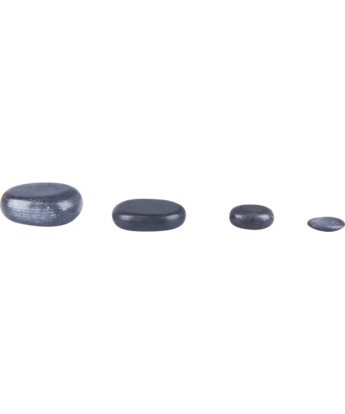 Lava massage stone set inSPORTline Basalt Stone 20pcs.