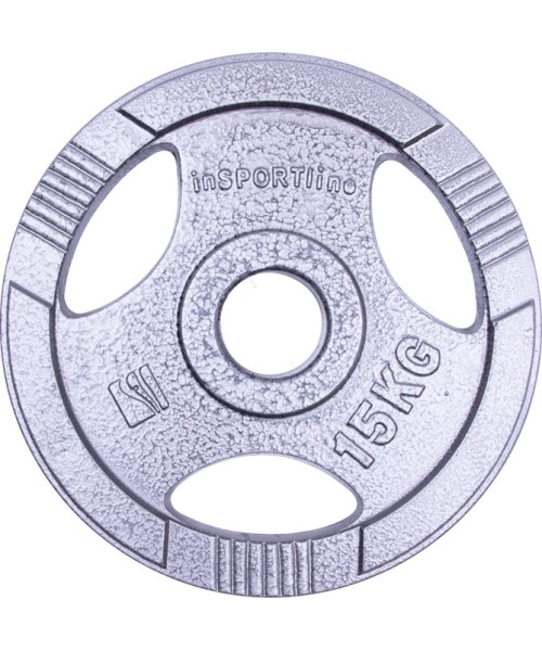 Olympic Steel Plate inSPORTline Hamerton 15 kg