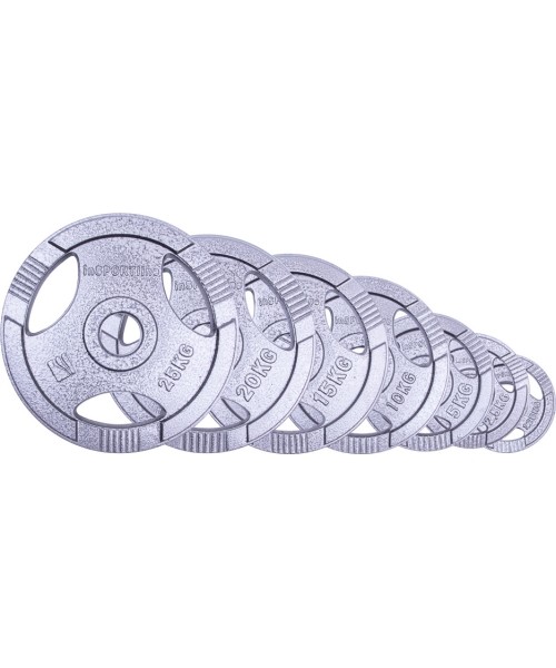 Olympic Steel Plate inSPORTline Hamerton 15 kg
