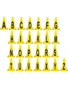 Plastkoonused inSPORTline Alphabet 23 cm