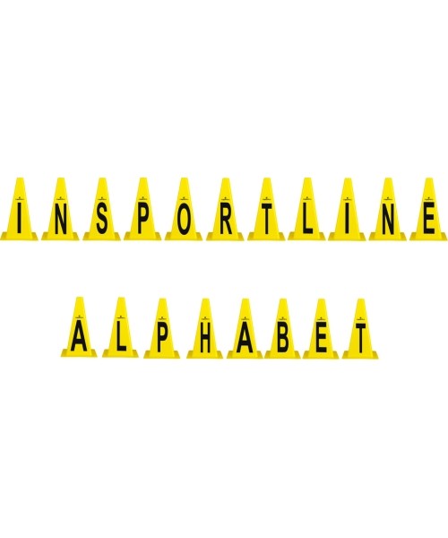 Plastic Cones inSPORTline Alphabet 23cm
