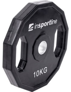 Kummikattega raskusketas inSPORTline Ruberton 10 kg
