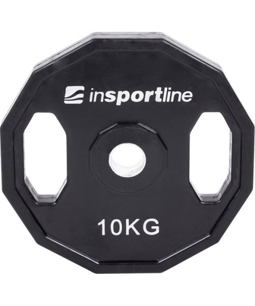 Rubber Coated Weight Plate inSPORTline Ruberton 10kg