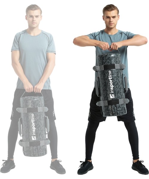 Jõukott käepidemetega inSPORTline FitBag Camu 25kg
