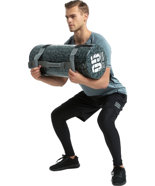 Jõukott käepidemetega inSPORTline FitBag Camu 30kg