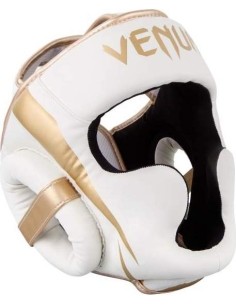 Poksikiiver Venum Elite, valge/kuldne