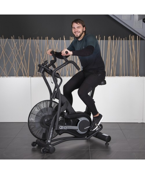 Õhutakistusega velotrenažöör inSPORTline Airbike Pro