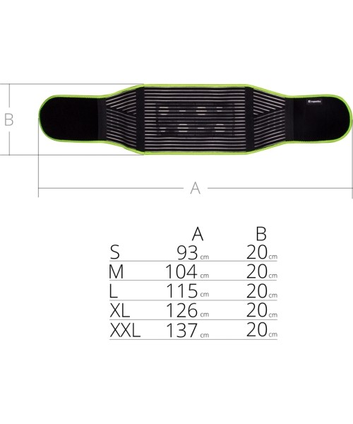 Magnetic Bamboo Kidney Belt inSPORTline