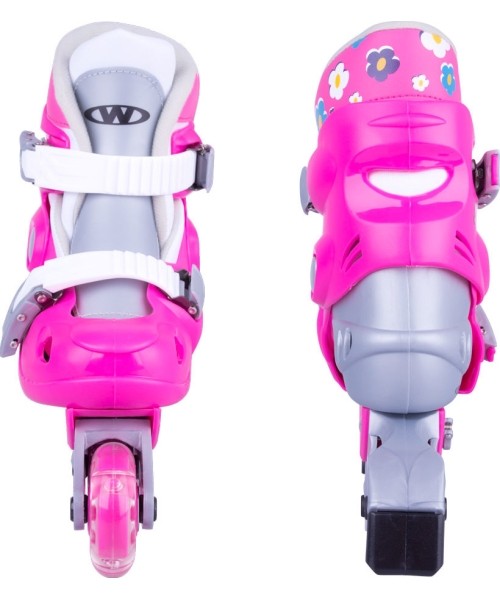Children’s Rollerblading Set WORKER Polly LED – with Light-Up Wheels