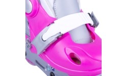 Children’s Rollerblading Set WORKER Polly LED – with Light-Up Wheels