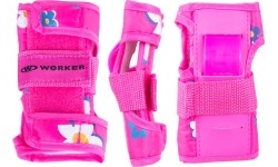 Children’s Rollerblading Set WORKER Polly LED – with Light-Up Wheels