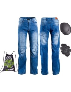 Men’s Moto Jeans W-TEC Davosh - Blue