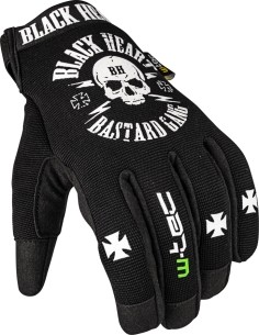 Motorcycle Gloves W-TEC Black Heart Radegester - Black
