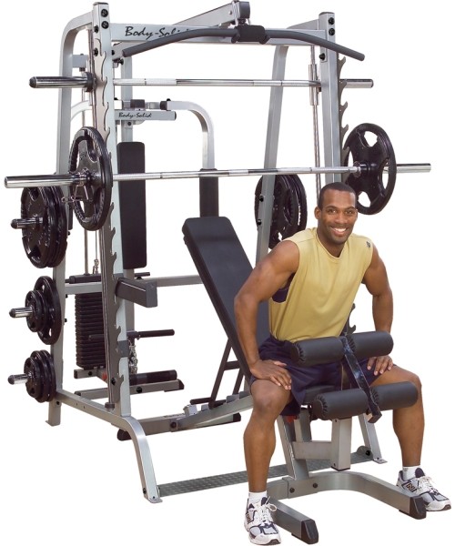 Multi-Gym Body-Solid DELUXE GS348QP4, With Extra Weights