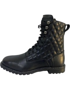 Naiste mootorrattasaapad W-TEC Leocia Black - Must