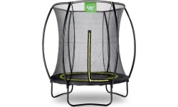 EXIT Silhouette trampoline ø183cm - black Outdoor Round Coil spring Above ground trampoline