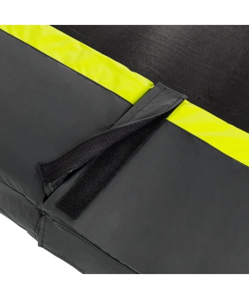 EXIT Silhouette trampoline ø244cm - black Outdoor Round Coil spring Above ground trampoline