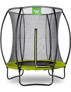 EXIT Silhouette trampoline ø183cm - green Outdoor Round Coil spring Above ground trampoline