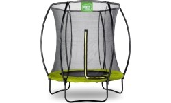 EXIT Silhouette trampoline ø183cm - green Outdoor Round Coil spring Above ground trampoline