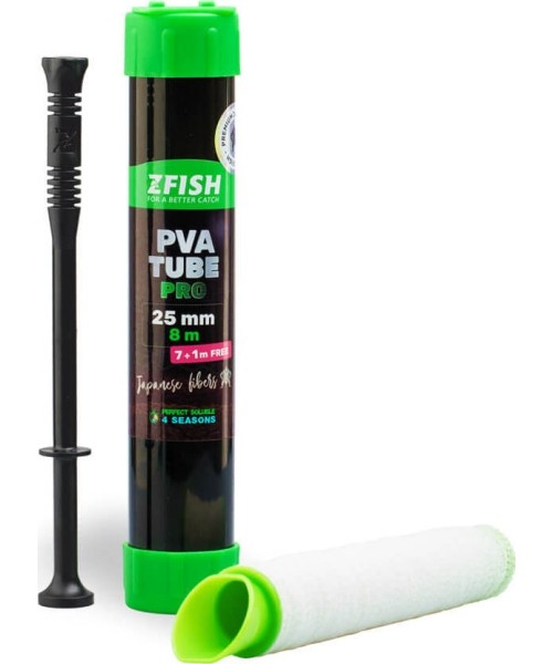 Baits and Lures ZFish: ZFISH PVA PRO vamzdelis 25 mm/7 m +1 m NEMOKAMAI!
