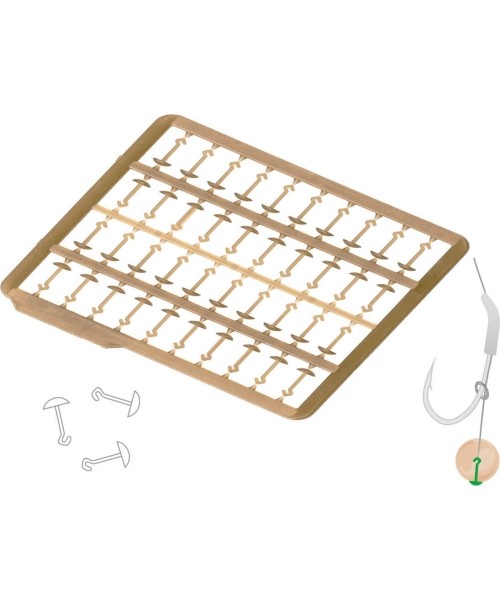 Baits and Lures ZFish: ZFISH Boilie kepurėlės ilgos 40 vnt.