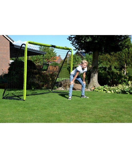 EXIT Tempo steel 180x120cm - green/black football goal Children Freestanding