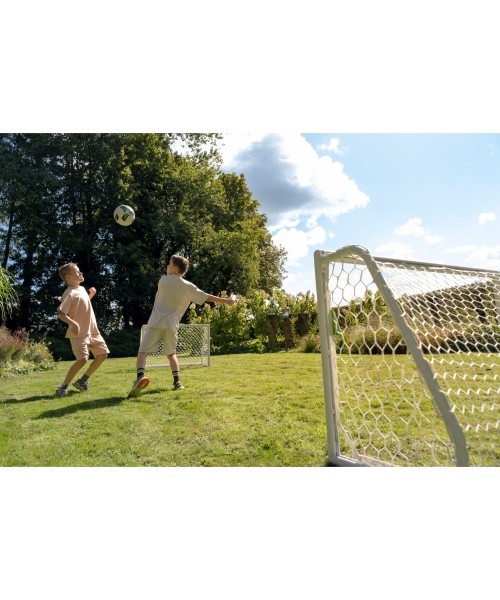 EXIT Scala aluminium football goal 120x80cm - white