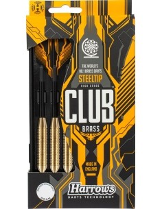 Noolemängu nooled Harrows Club Brass 5635, steeltip, 3x24 g