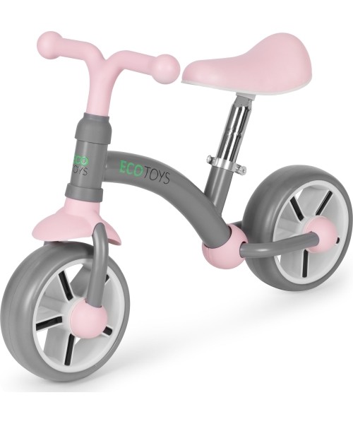 Children's cross-country bicycle EVA wheels saddle adjustment grey ECOTOYS