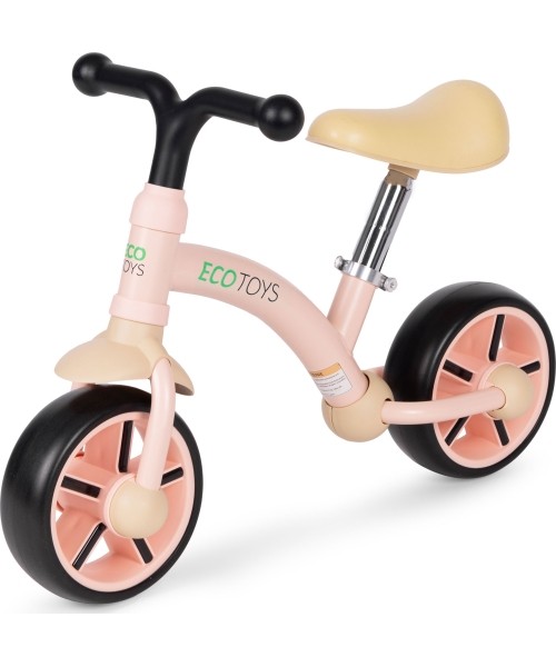 Children's cross-country bicycle EVA wheels saddle adjustment pink ECOTOYS