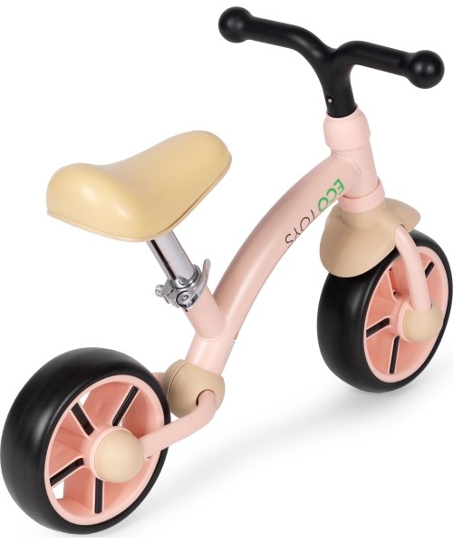 Children's cross-country bicycle EVA wheels saddle adjustment pink ECOTOYS