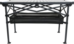 Folding camping table ROLL DUE 118x70cm