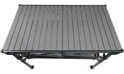 Folding camping table ROLL DUE 118x70cm