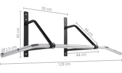 Wall-Mounted Pull-Up Bar inSPORTline LCR-1116