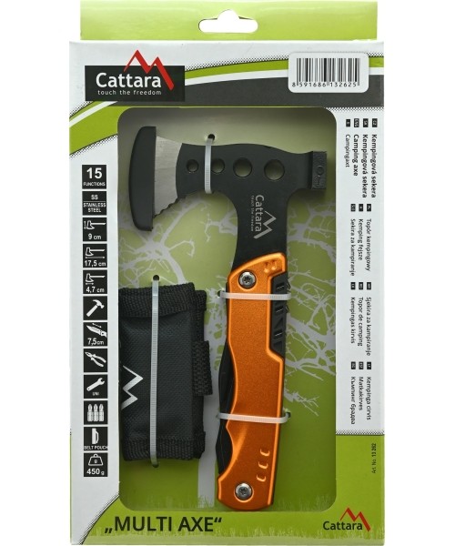 Knife MULTI AXE 15in1 17,5cm