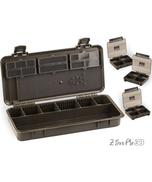 Tackle bags & boxes ZFish: "ZFISH" meškerių dėžė "Z-Box PRO 38" (4in1)