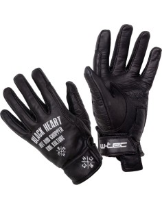 Nahksed suvised mootorratturi kindad W-TEC Black Heart Darios - Must