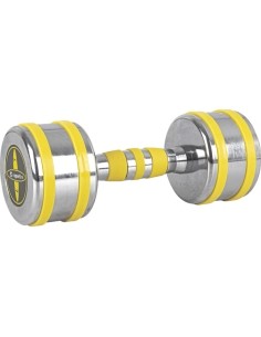 Kroomitud hantel inSPORTline Yellsteel 7 kg