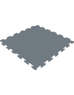 Kummist põrandaplaat Premium – Puzzle, hall
