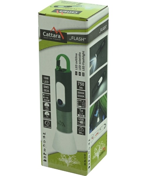 LED-taskulamp FLASH, 750 lm