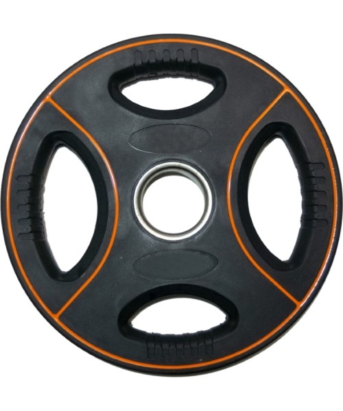 Kummikattega kettad Spartan: Gumuotas svoris Spartan TPU 15 kg